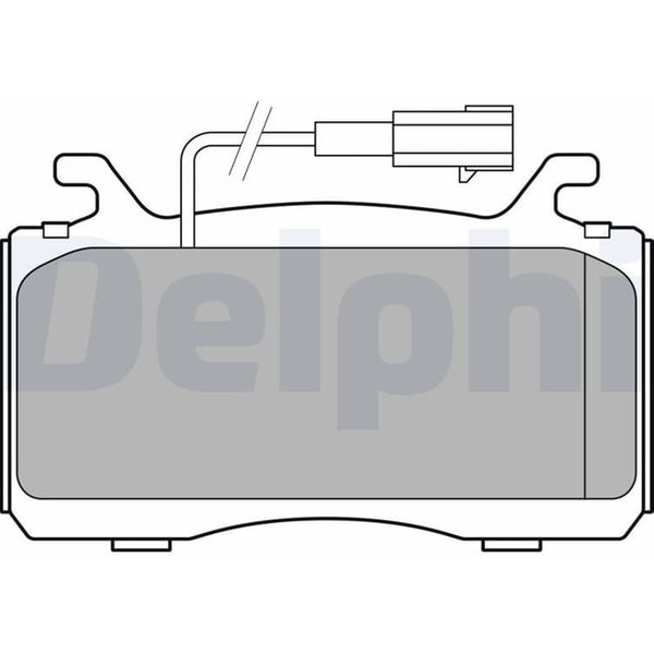 Delphi BremsbeläGe Vorne Alfa Romeo Giulia Stelvio-image