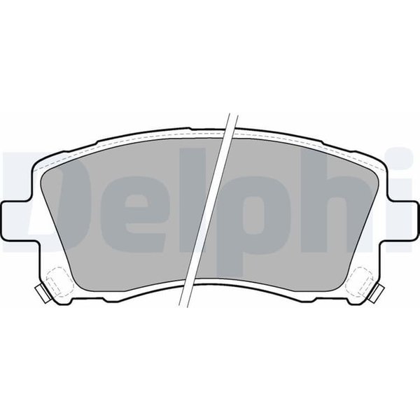 Delphi BremsbeläGe Vorne Subaru Forester Impreza Legacy Outback-image