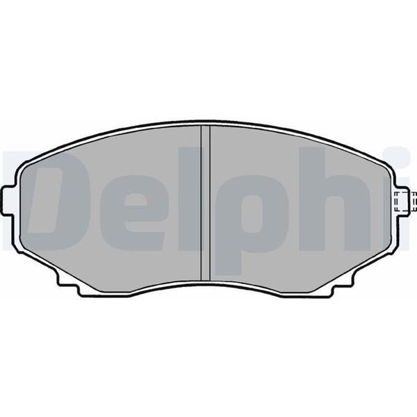 Delphi BremsbeläGe Vorne Mazda E Mpv-image