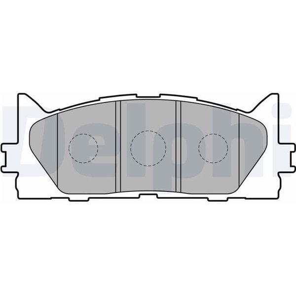 Delphi BremsbeläGe Vorne Lexus Es Toyota Aurion Avalon Camry-image