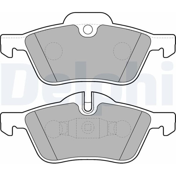 Delphi BremsbeläGe Vorne Mini R50 R52 R53-image