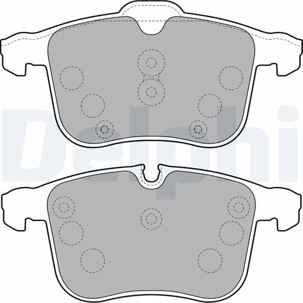 Delphi BremsbeläGe Vorne Opel Signum Vectra Saab 9-3 9-3X-image