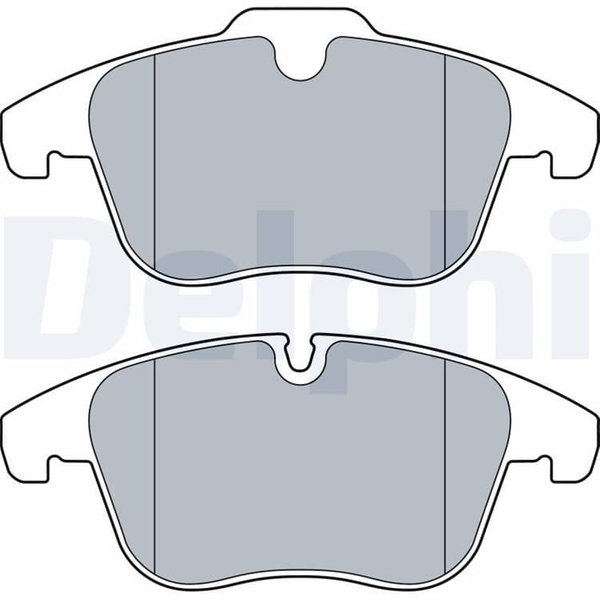 Delphi BremsbeläGe Vorne Peugeot 508 LP3526-image