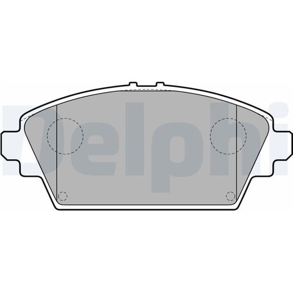 Delphi BremsbeläGe Vorne Nissan Almera Tino V10 Primera P12-image