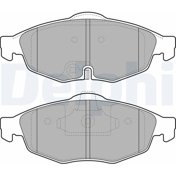 Delphi BremsbeläGe Vorne Chrysler Sebring-image