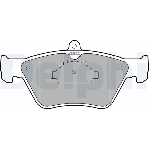 Delphi BremsbeläGe Vorne Opel Calibra Omega Vectra Saab 900-image