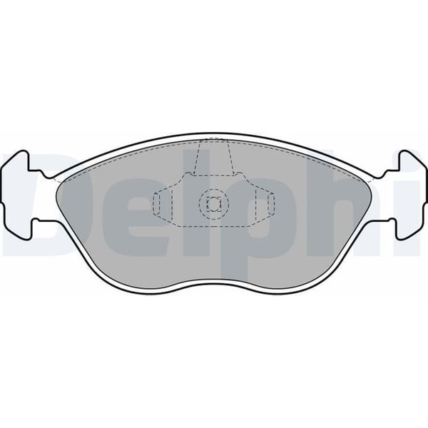 Delphi BremsbeläGe Vorne Volvo C70 S70 V70 LP1443-image