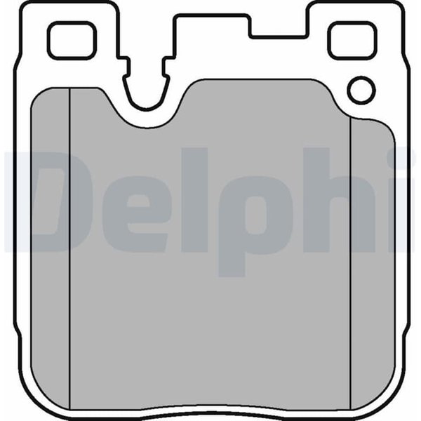 Delphi BremsbeläGe Hinten BMW 2Er 3Er 4Er LP3249-image