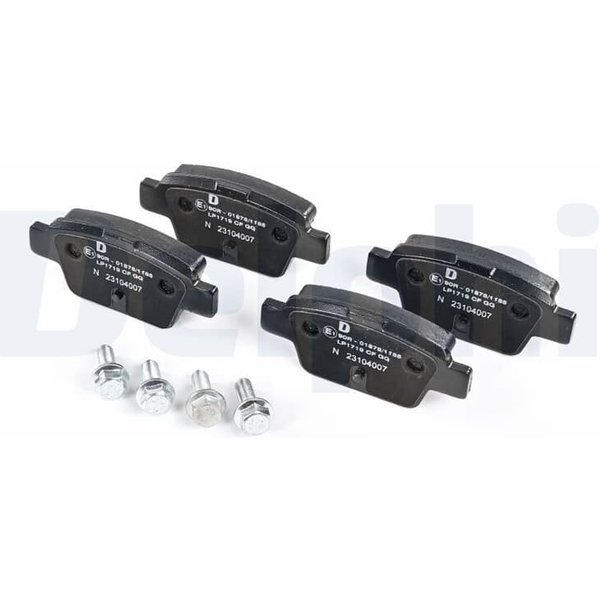 Delphi BremsbeläGe Hinten Alfa Romeo Fiat Lancia LP1719-image