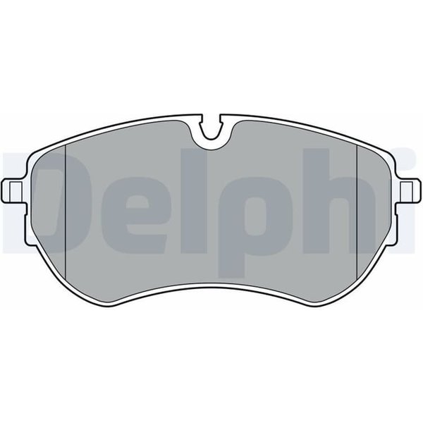 Delphi BremsbeläGe Vorne Vw Amarok LP3406-image
