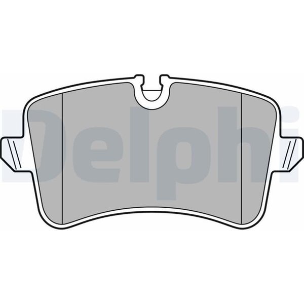 Delphi BremsbeläGe Hinten Audi A6 A7 Porsche Macan-image