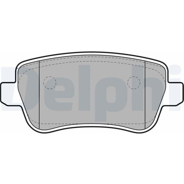 Delphi BremsbeläGe Hinten Fiat Croma-image