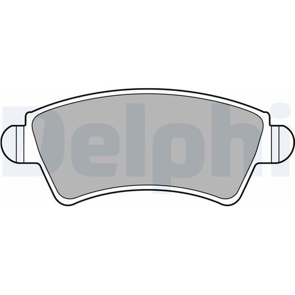 Delphi BremsbeläGe Vorne Citroen Xsara Peugeot 206 306-image