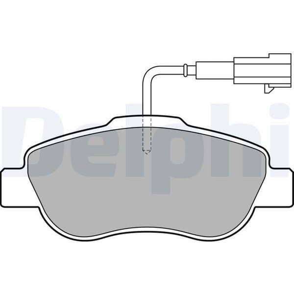 Delphi BremsbeläGe Vorne Fiat 500 Panda Ford Ka LP2014-image