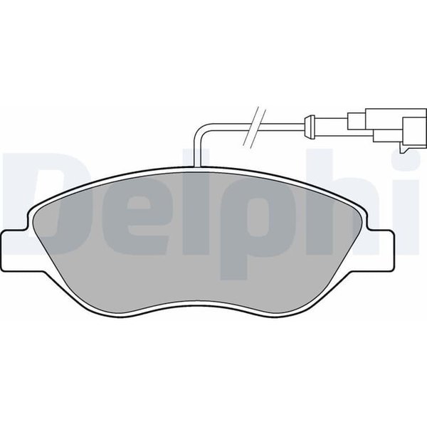 Delphi BremsbeläGe Vorne Alfa Romeo Mito Fiat Bravo Lancia Delta-image