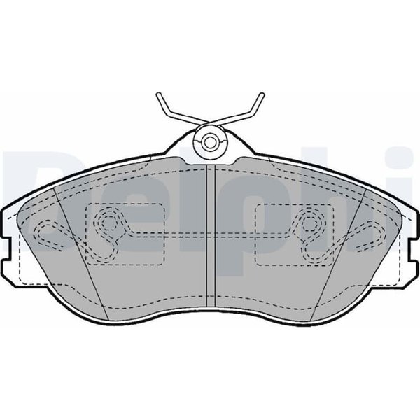 Delphi BremsbeläGe Vorne Audi 100 80 90 Cabriolet Coupe-image