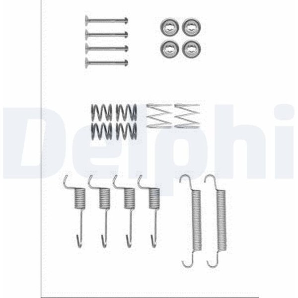 Delphi ZubehöR FüR Bremsbacken Hyundai Accent Kia Rio-image