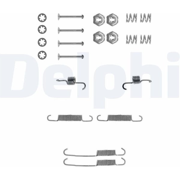 Delphi ZubehöR FüR Bremsbacken Ford Courier Fiesta LY1116-image