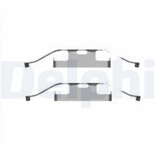 Delphi ZubehöR FüR BremsbeläGe Hinten VW California Multivan Touareg Transporter-image