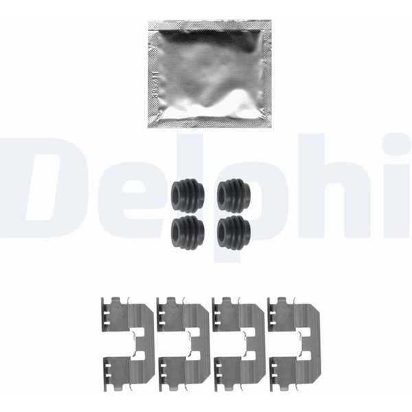 Delphi ZubehöR FüR BremsbeläGe Hinten Honda Accord 8-image