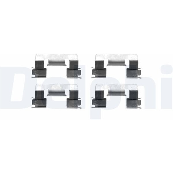 Delphi ZubehöR FüR BremsbeläGe Vorne Toyota Corolla E11 E12-image