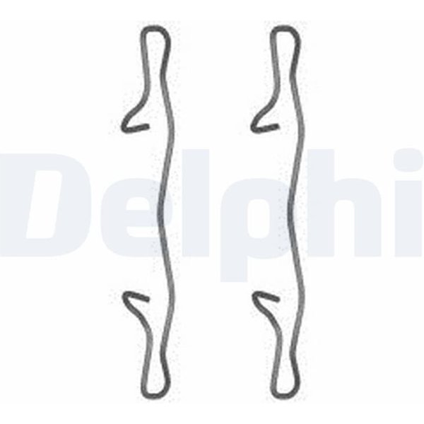 Delphi ZubehöR FüR BremsbeläGe Alfa Audi Bmw Ford Mazda Opel Seat Skoda Toyota Vw-image