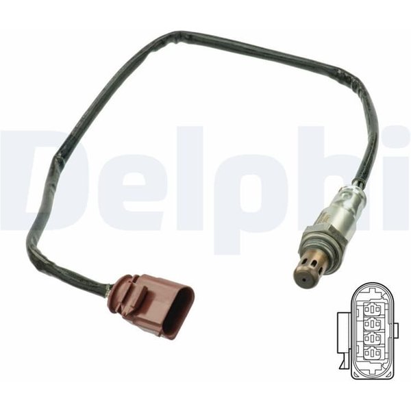 Delphi Lambdasonde Audi Seat Skoda VW ES21090-12B1-image