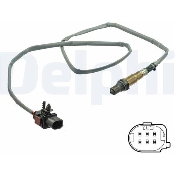 Delphi Lambdasonde Audi A3 Tt Seat Leon Skoda Octavia VW Golf Xl1-image