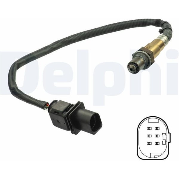 Delphi Lambdasonde Vor Katalysator Opel Insignia A 2,0 Cdti-image