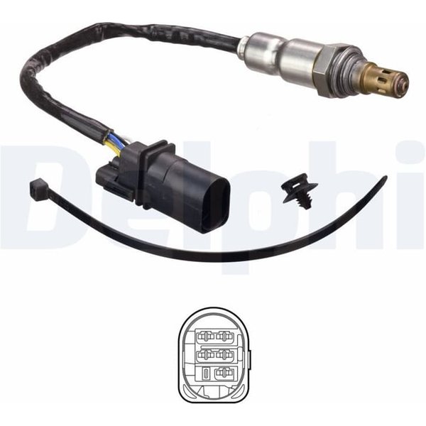 Delphi Lambdasonde Nach Katalysator Chevrolet Trax Opel Astra Insignia Meriva Mokka 1,-image