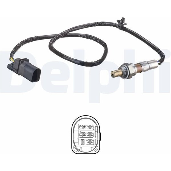 Delphi Lambdasonde Vor Katalysator Fiat Grande Punto-image
