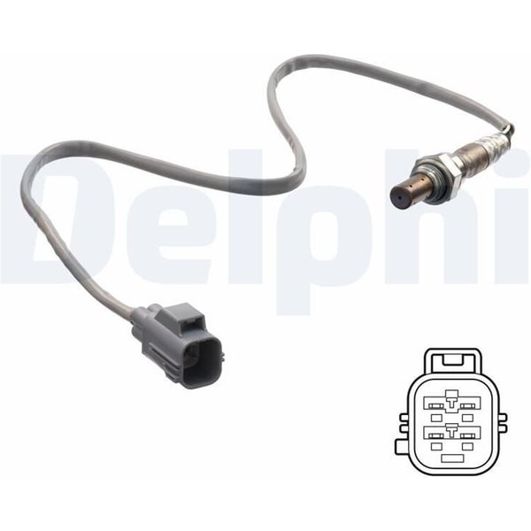 Delphi Lambdasonde Vor Katalysator Volvo S60 S70 S80 V70-image