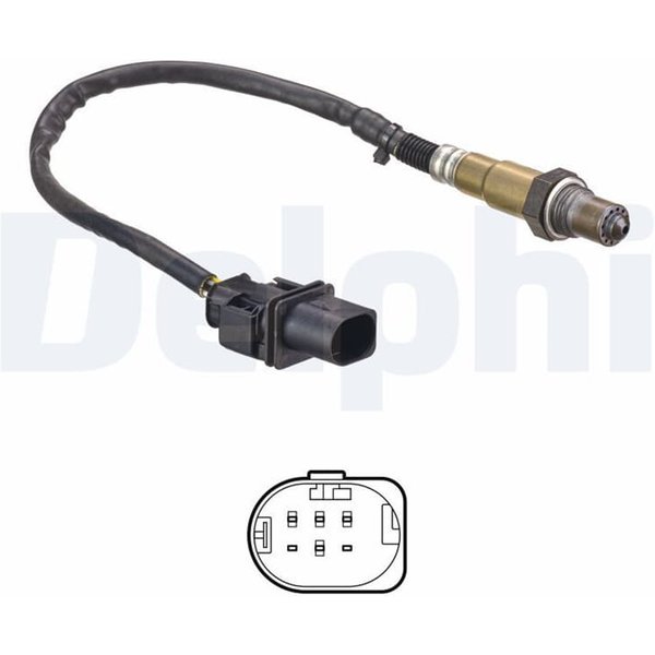 Delphi Lambdasonde Vor Katalysator Hyundai Kia 2,0 2,2 Crdi-image