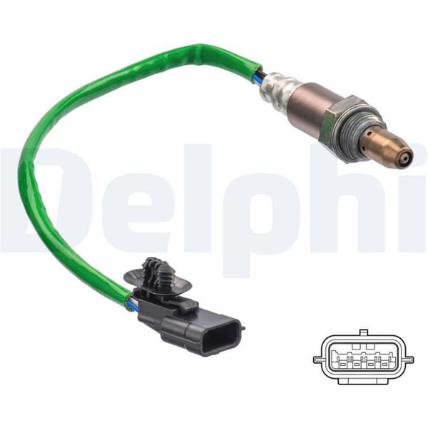 Delphi Lambdasonde Vor Katalysator Dacia Renault ES21309-12B1 1,5-image