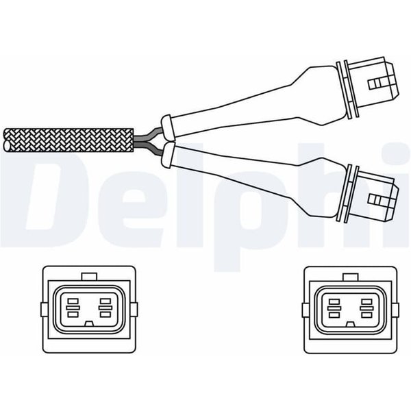 Delphi Lambdasonde Peugeot 205 309 405-image