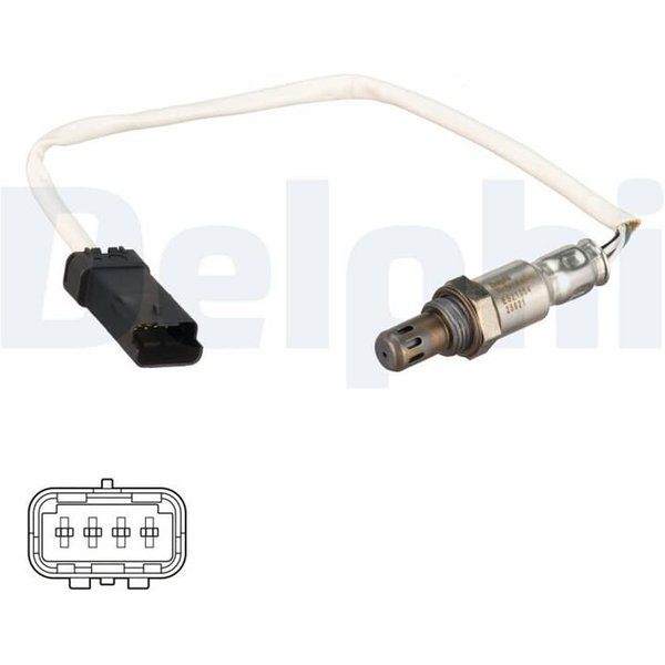 Delphi Lambdasonde Audi A4 A6 A8 Skoda Superb VW Passat ES20164-12B1-image