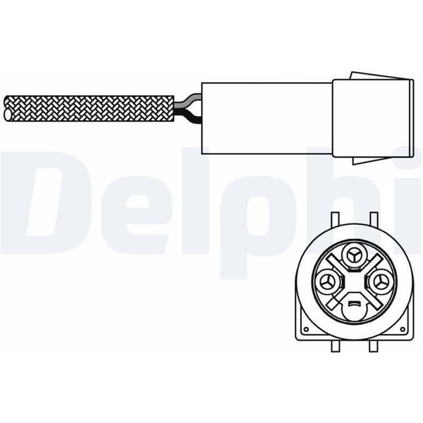 Delphi Lambdasonde Vor Katalysator Ford Honda-image