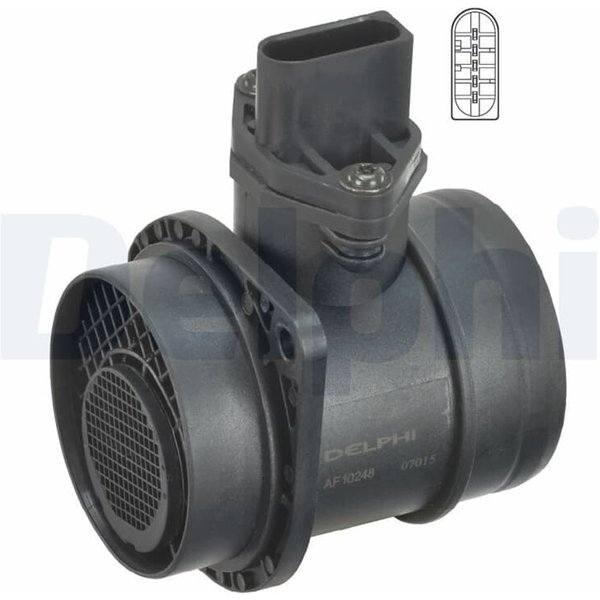Delphi Luftmassenmesser Audi Seat Skoda VW AF10248-12B1-image