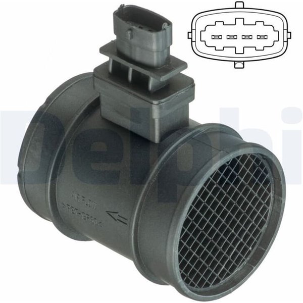 Delphi Luftmassenmesser Alfa Citroen Fiat Ford Jeep Opel Peugeot Suzuki-image