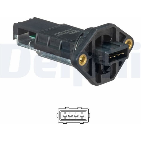 Delphi Luftmassenmesser Volvo C70 S70 V70-image
