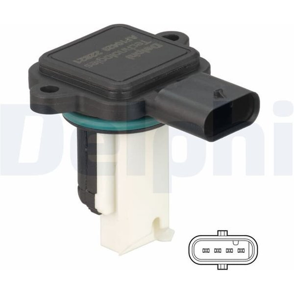 Delphi Luftmassenmesser BMW 1Er 3Er 5Er 6Er 7Er X3 X4 X5 X6-image