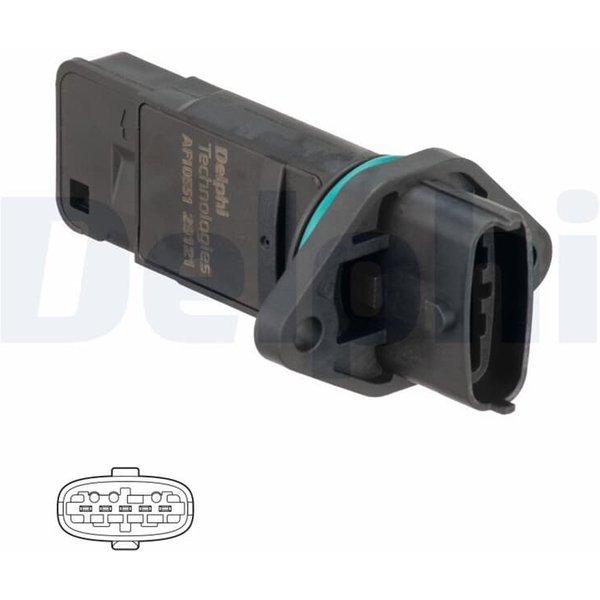 Delphi Luftmassenmesser Porsche 911 Boxster-image