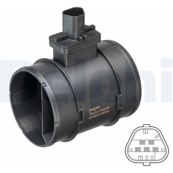 Delphi Luftmassenmesser Opel Meriva B 1,4-image