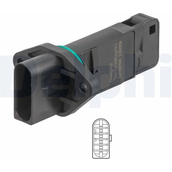 Delphi Luftmassenmesser Audi A3 A4 A6 Tt VW Bora Golf Passat Polo-image