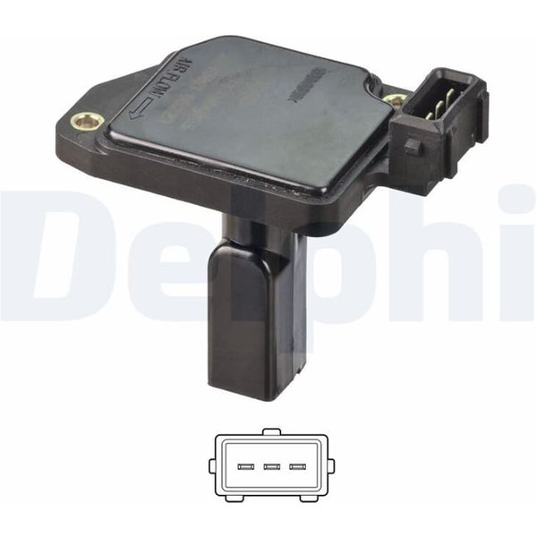 Delphi Luftmassenmesser Audi A4 A6 A8 VW Passat-image