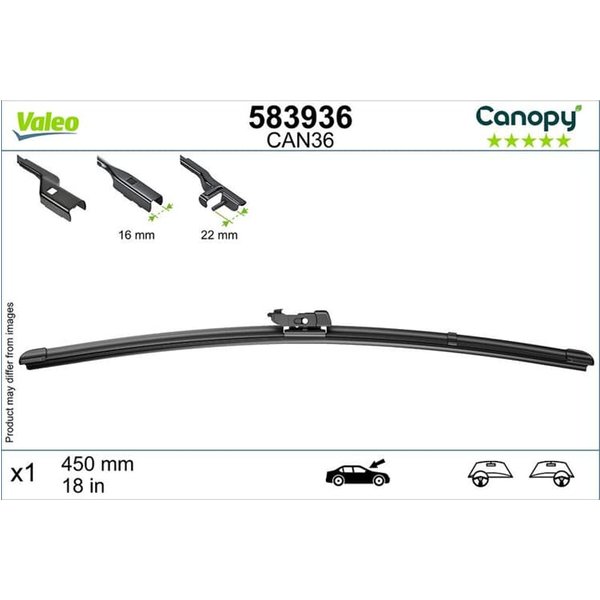 Valeo Wischblatt VW Audi Mercedes BMW Opel Peugeot Renault CitroëN-image