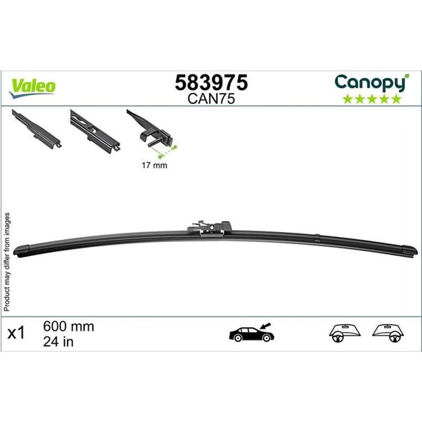 Valeo Wischblatt Audi Mercedes BMW Ford Peugeot Renault CitroëN-image