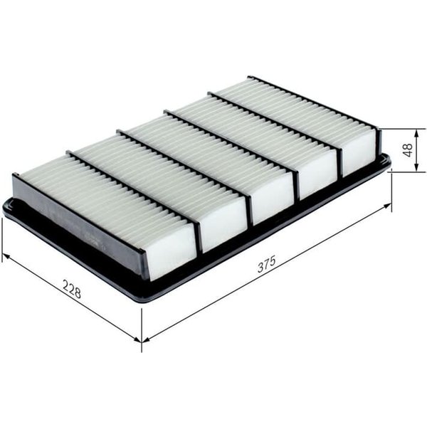 Bosch Luftfilter Mazda Rx-8 1,3-image