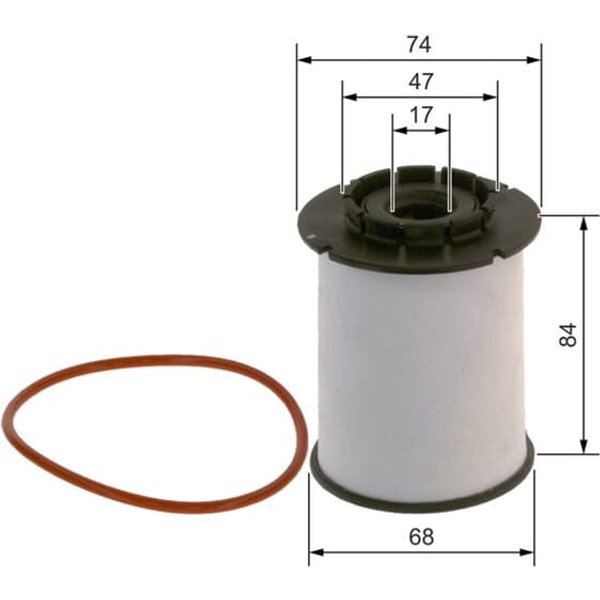 Bosch Kraftstofffilter Chevrolet Aveo Trax Opel Mokka-image
