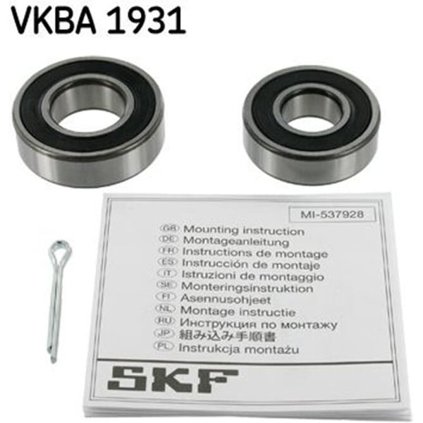 SKF Radlager Hinten Daewoo Tico Suzuki Alto Swift-image